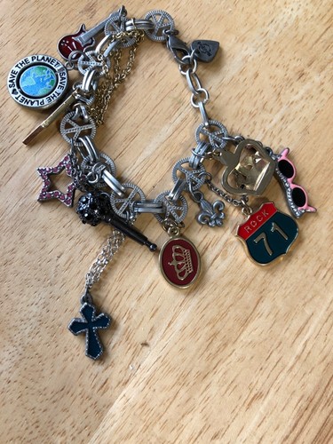 Bracciale charm hard rock - charm,