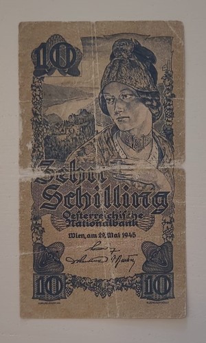 Austria banconota 10 - austria,