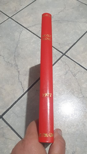 Boxe ring annata - boxe, rilegata