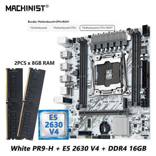 Machinist bianco x99 pr9 - bianco, pr9-h