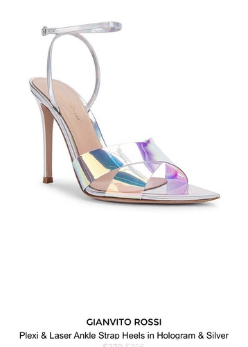 Gianvito rossi hologram plexi - gianvito,