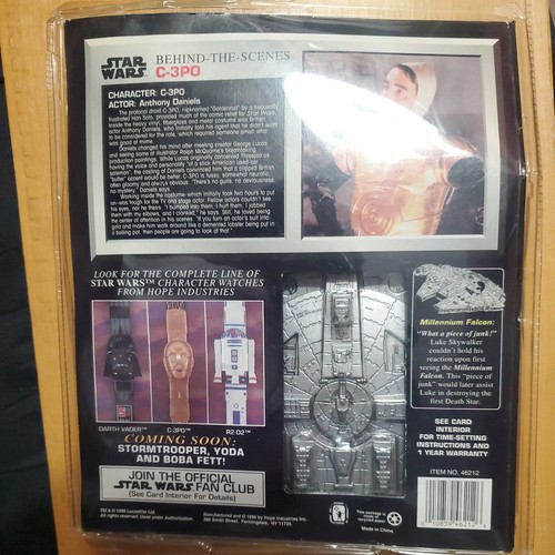 Orologio star wars - c-3po, con