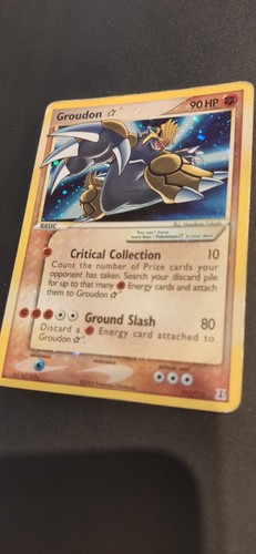 Groudon gold star delta - star, (ex
