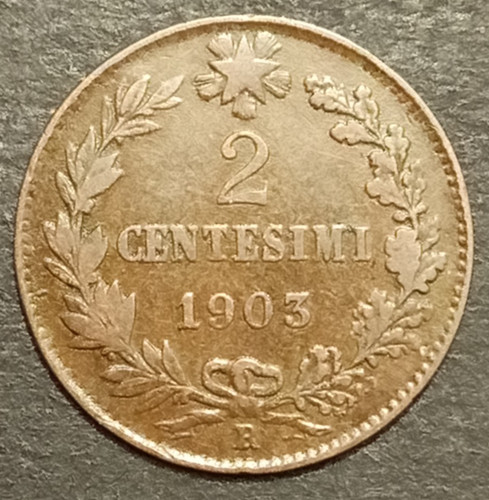 Centesimi lire valore 1903 - centesimi,