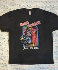 GRIM REAPER Fear No Evil t shirt uomo XL NUOVO Heavy Metal Hard Rock NWOBHM band
