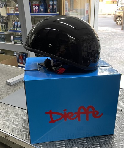 Casco scodella nero lucido - casco, a