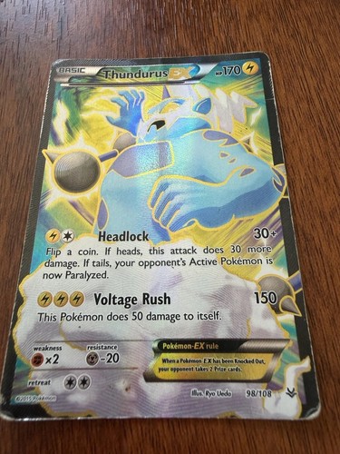 Thundurus - full, art)