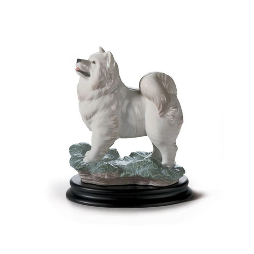New statuina lladro il cane - new,