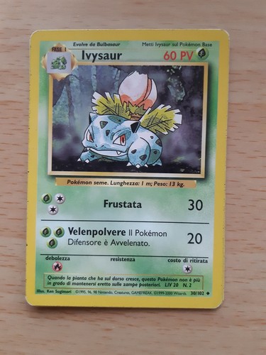 Ivysaur carta pokémon - 2,