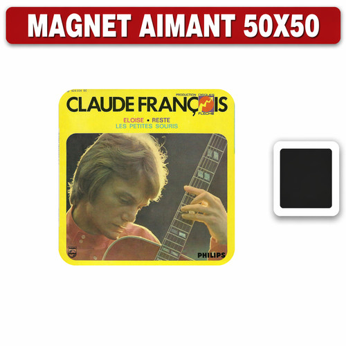 Magnet frigo claude francois - claude,