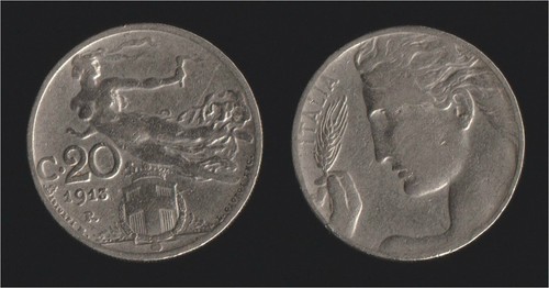 Centesimi 1913 liberta - 20,