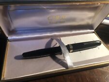 Penna Stilografica Omas Nera Laminata Oro Medium