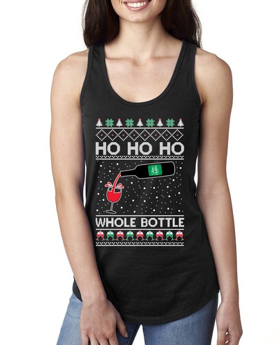 Canotta donna bottiglia - ho, ho