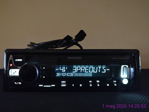 Kenwood kdc x7000dab - kdc-x7000dab, dsp