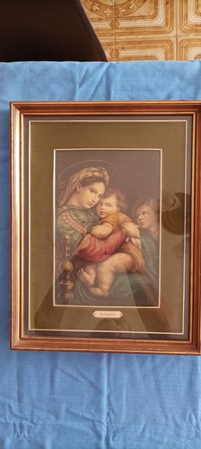 Quadro madonna della seggiola - madonna,