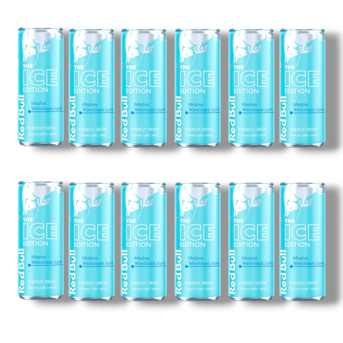 Red bull winter edition - winter, iced