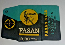 "FASAN"-  Lametta da collezione Hojas de afeitar Vintage Razor blade