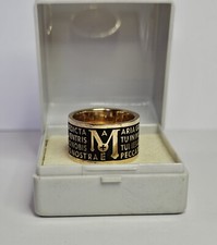 Anello Tuum  in Argento Bronzato Misura XVIII