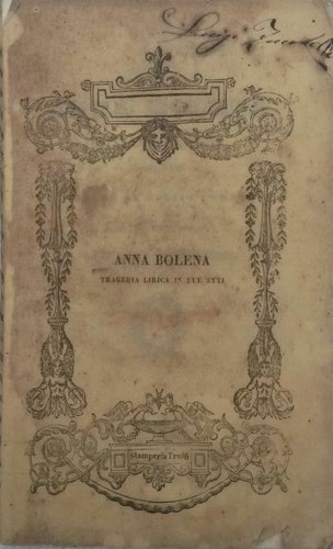 Donizetti gaetano anna bolena - anna,
