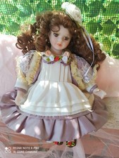 Bambola in porcellana h 30cm