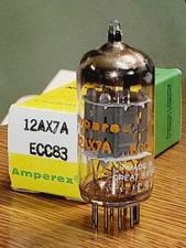 Lotto tubi 12AX7A/ECC83 Mullard "Amperex" MaxiPreamp2/TV-7 testati (1)