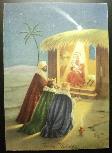 Cartolina buon natale saemec - cartolina,