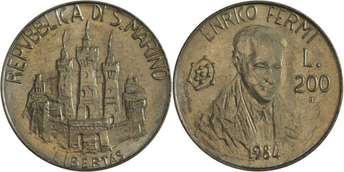 San marino 200 - 200, lire