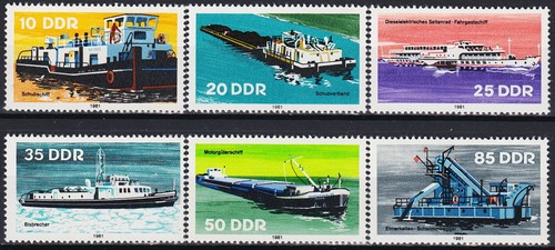 Barche fluviali germania gdr - barche,
