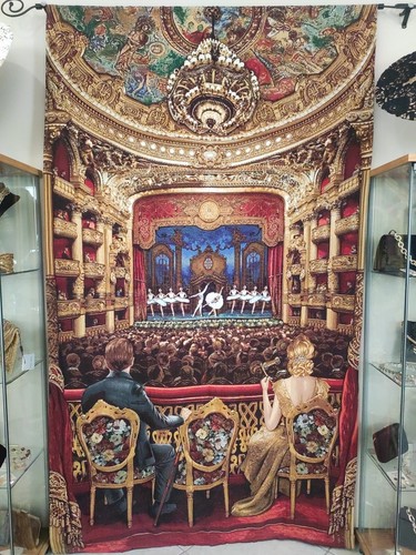 Arazzo parete tenda teatro - tenda,
