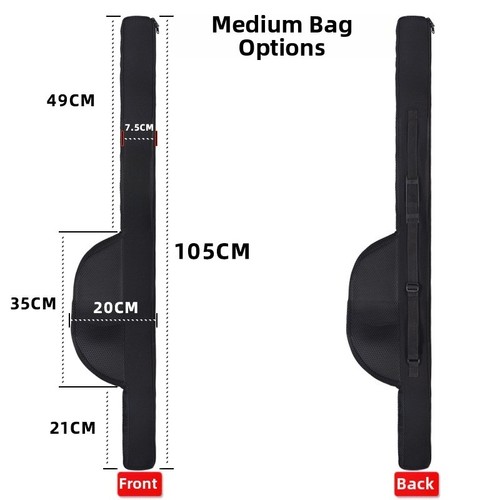 Borsa per canna - pesca, in