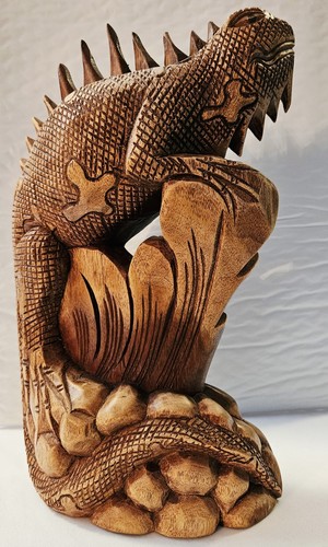 Large hand carved - hand-carved, suar
