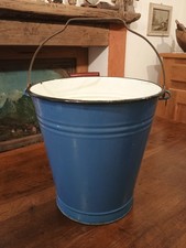 Secchio In Ferro Smaltato