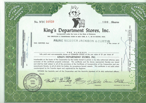 King department stores - department,