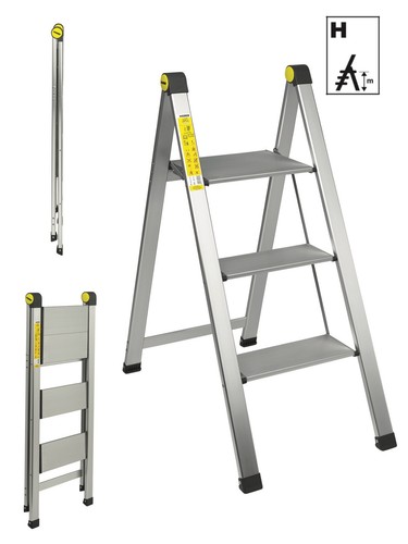 Sgabello alluminio - sgabello,