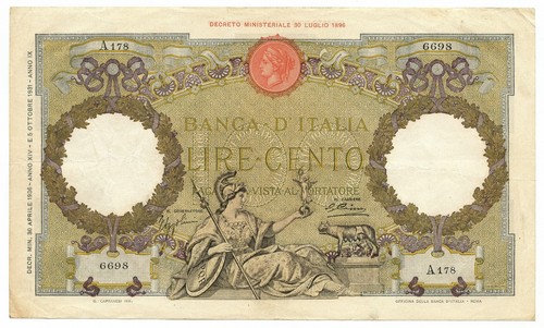 100 lire capranesi aquila - 100,
