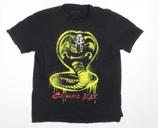T-shirt nera uomo UK taglia M