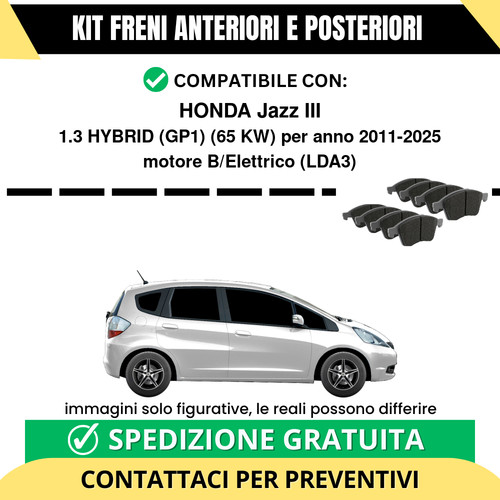 Pastiglie freno ant - ant, post