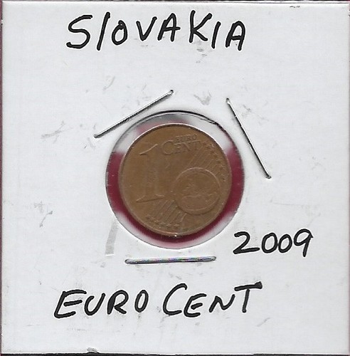 Slovacchia centesimo euro - centesimo, di