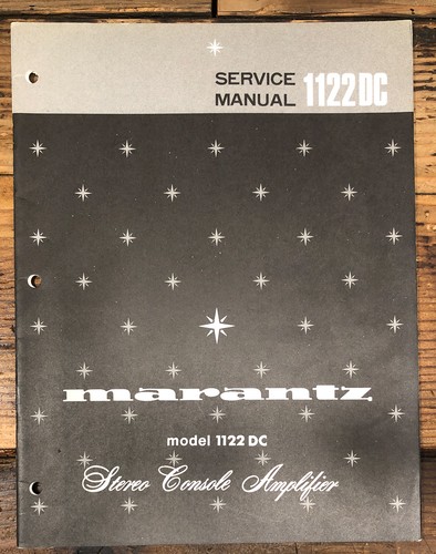 Marantz model 1122dc - model,