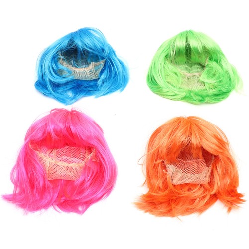 Pezzi parrucche colorate - pezzi,