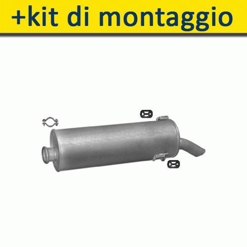 Silenziatore marmitta - silenziatore,