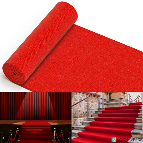Passatoia rossa tappeto rosso - rossa,