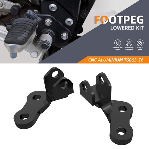 Lowered footpeg kit - lowered,