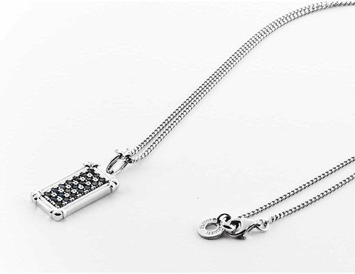 Collana uomo argento - in,