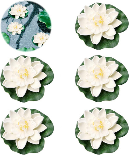 5pcs fiori loto - 5pcs, di
