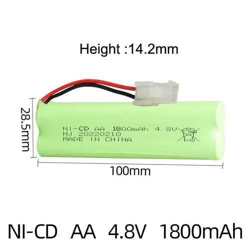 1pack 1800mah nicd aa - 1800mah,