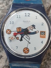 Orologio Swatch Vintage New Old Stock Senza Scatola E Libretto funzionante 