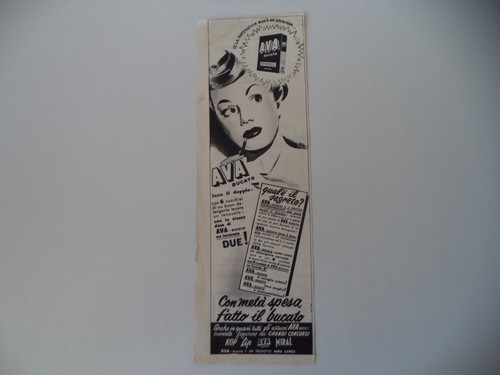 Advertising pubblicità 1955 - advertising,