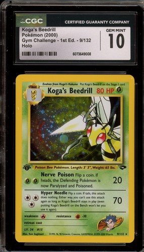 Pokemon koga beedrill gym - pokemon,