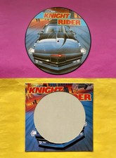 KNIGHT RIDER Vinyl LP Picture Disc Soundtrack 1989 Serie FILM 8 OVP Box NM 3 2 1